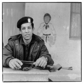 Palestinian Policeman Jabalia Gaza Strip Jan 96 ©1996 Marc De Clercq